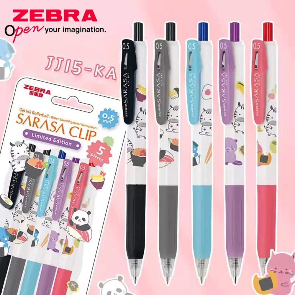 Zebra Pen Mildliner - 5pcs Japan ZEBRA Color Gel Pens