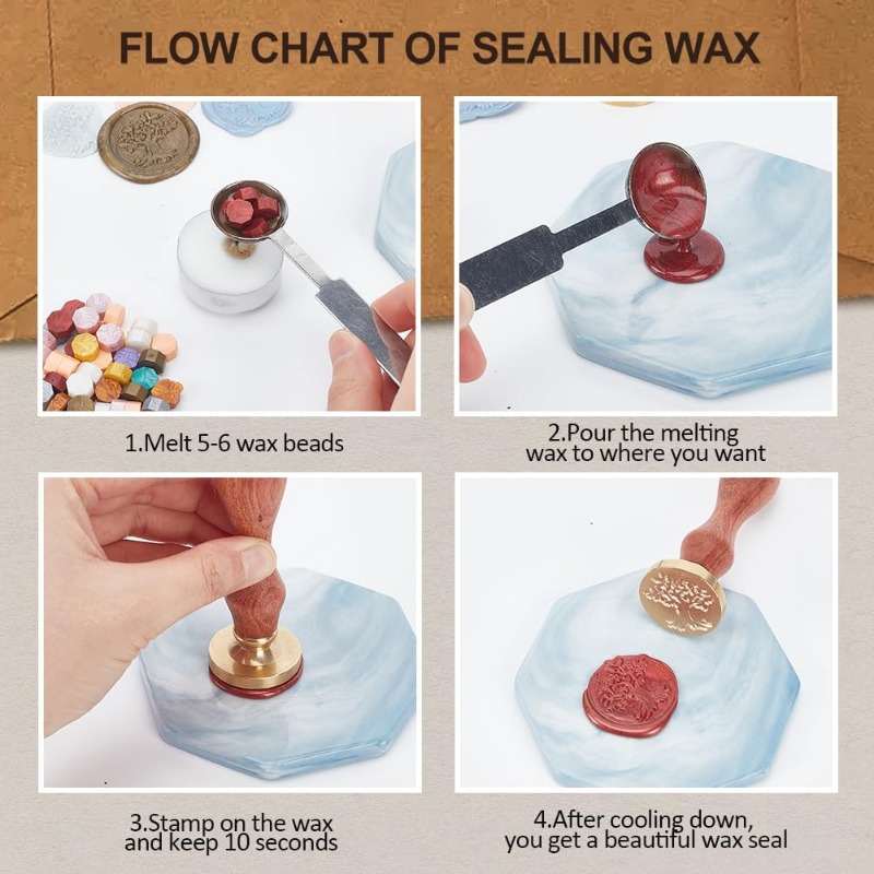 1pc Dragon Sword Wax Seal Stam - Wax Seal Stamp Set ulasan dan harga