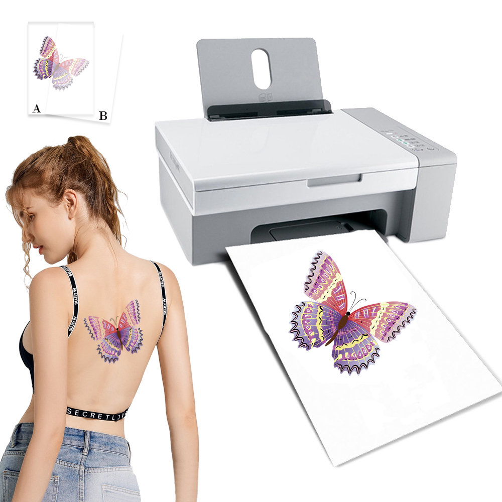 A4 Size Tattoo Sticker Transfe - Ink Blotter Paper ulasan dan harga