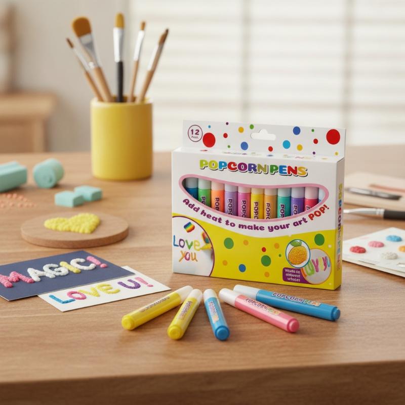 Puffy Popcorn 3D Art Marker Se - Copic Marker Sketch ulasan dan harga