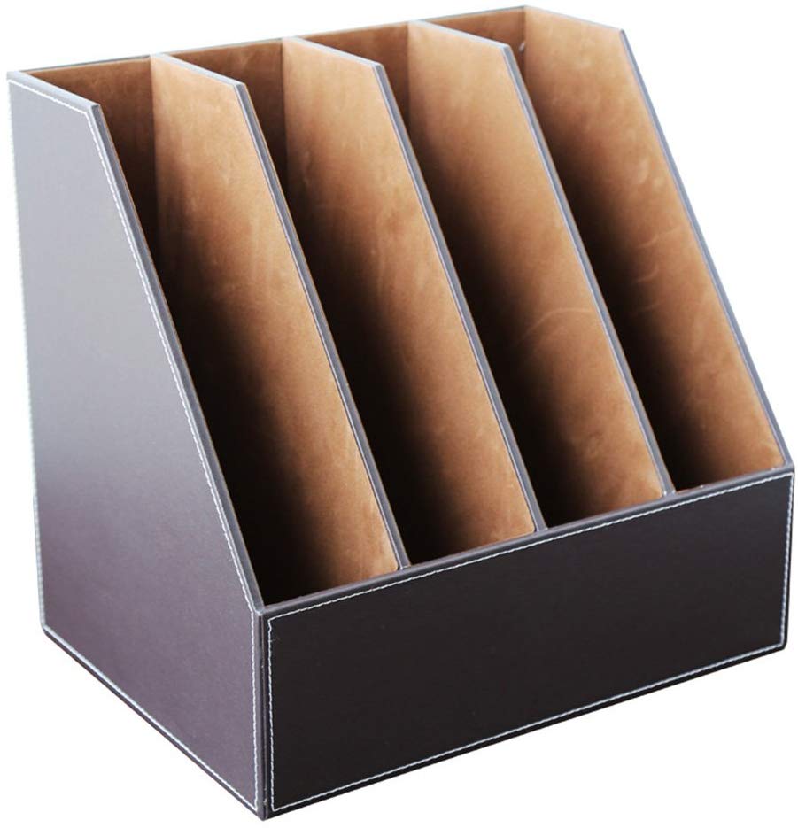 XRHYY 2/3/4 Slots Simple House - Magazine Holder Rack ulasan dan harga