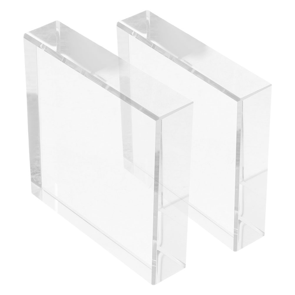 Hand Square Paperweight Transp - Paper Weight Crystal ulasan dan harga