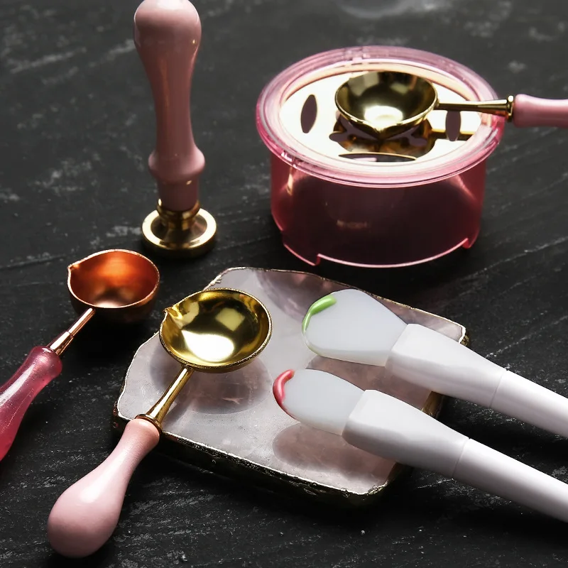 Wax Seal Silicone Wax Lacquer  - Wax Seal Stamp Set ulasan dan harga