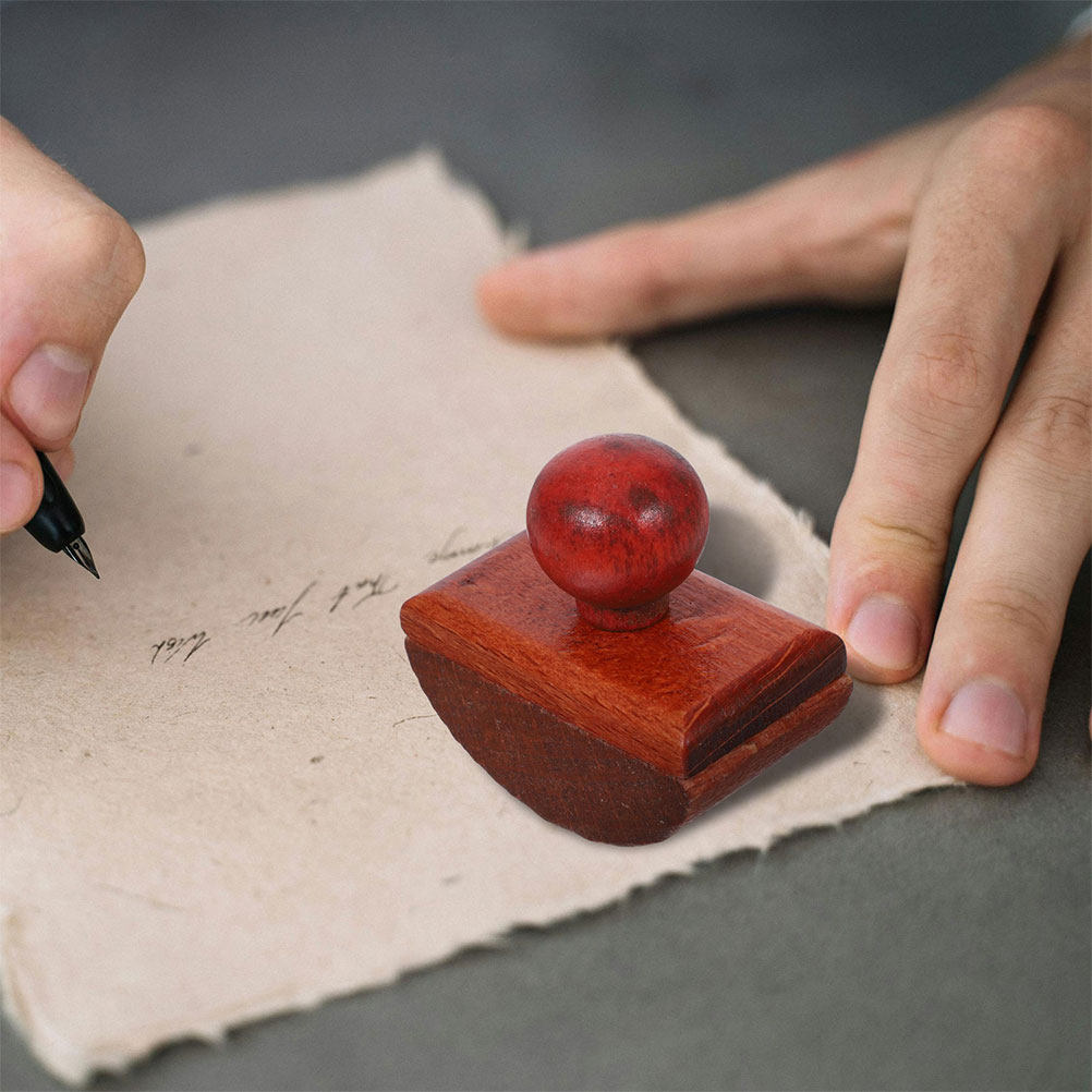 2pcs Desk Ink Blotter Wooden R - Ink Blotter Paper ulasan dan harga
