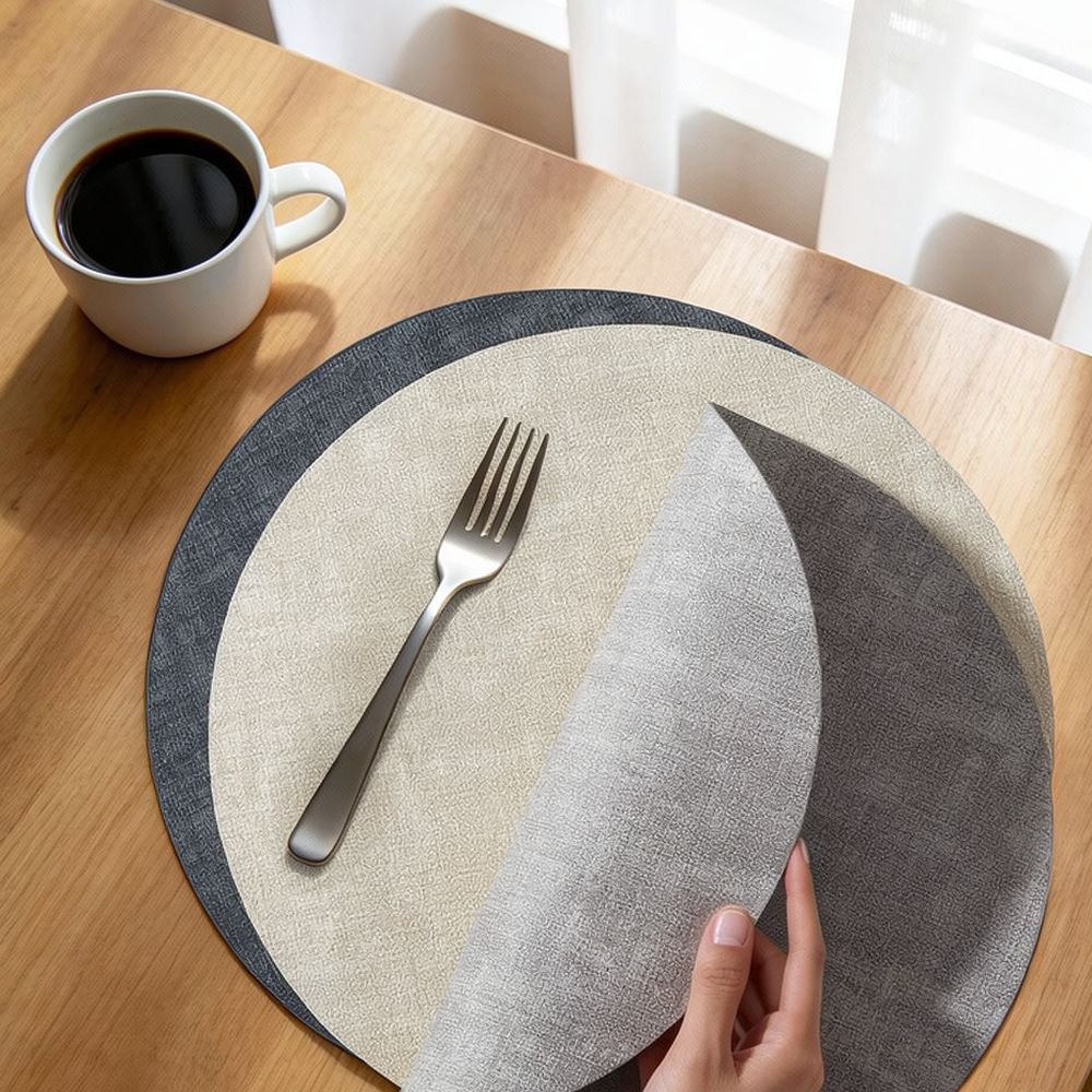 Heat Insulation Dining Table M - Leather Desk Pad ulasan dan harga