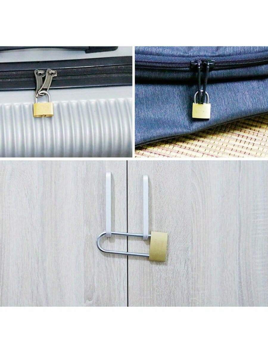 2/4pcs Brass Padlock, Keyed Di - Letter Opener Brass ulasan dan harga