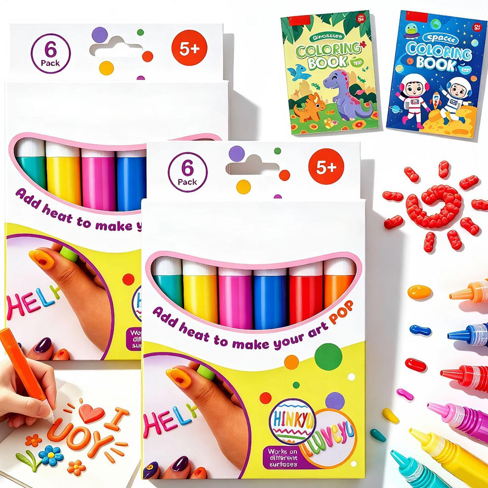 3D Bubble Pen Set Colorful Han - Copic Marker Sketch ulasan dan harga