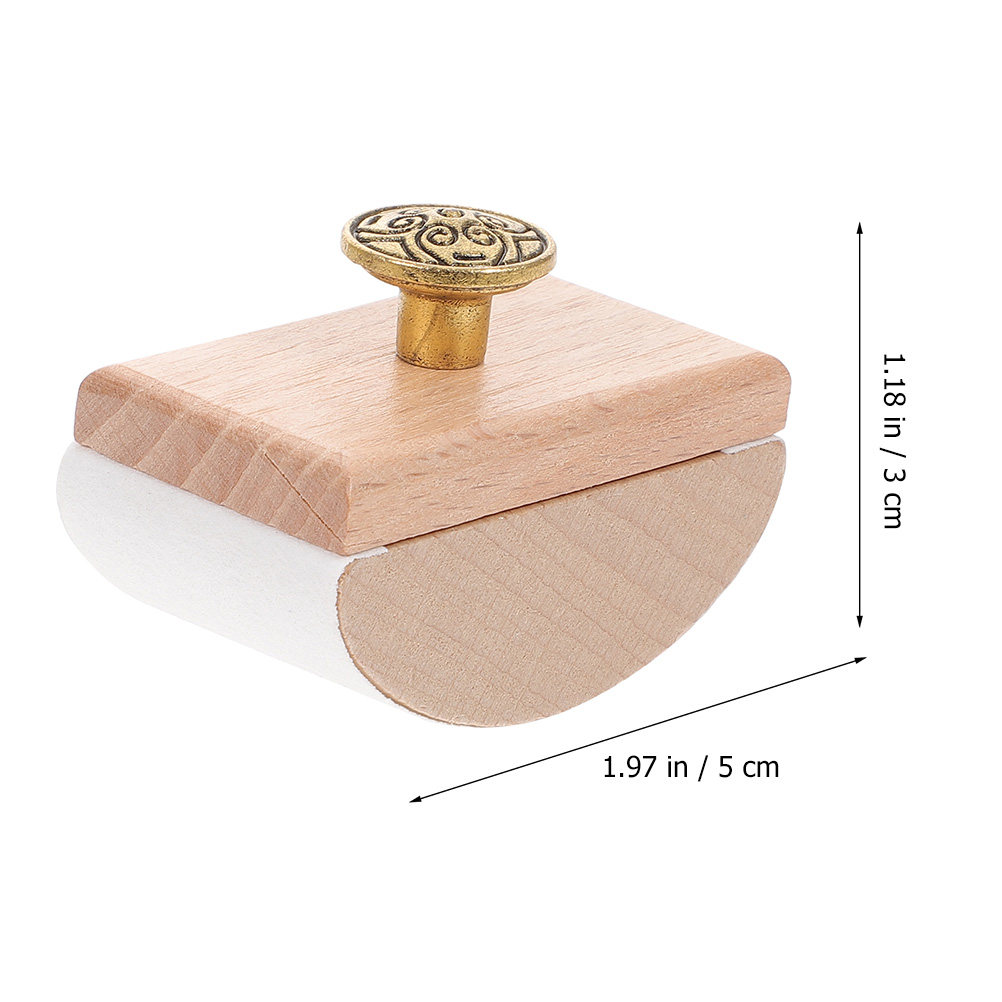 2Pcs Retro Wood Rocker Blotter - Ink Blotter Paper ulasan dan harga